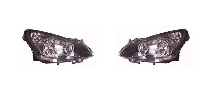 REFLEKTORY OPEL CORSA D 2006-2014 KOMPLET