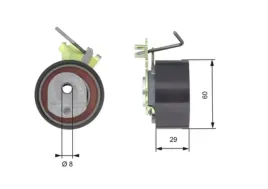 gates-t43088-rolka-napinajaca