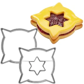 foremki-swiateczne-kwadratowe-wykrawacze-do-ciastek-linzer-z-gwiazdka