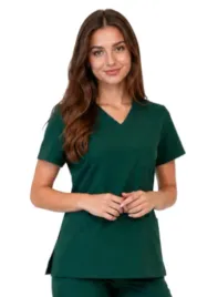 bluza-medyczna-zielona-butelka-casual-premium-roz-m