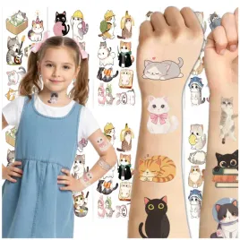 tatuaze-zmywalne-dla-dzieci-tatuaz-tymczasowy-koty-kotki-zestaw-20-arkuszy