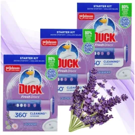 duck-fresh-discs-lawenda-zelowe-krazki-do-wc-toalety-starter-3-x-36-ml