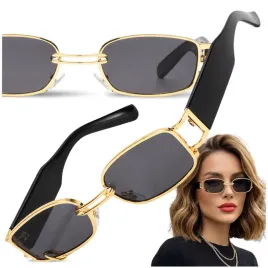 okulary-czarne-polaryzacyjne-przeciwsloneczne-punk-waskie-zlote-ramki-retro