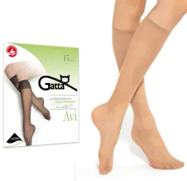 gatta-podkolanowki-avi-lycra-15den-2-pary-visone