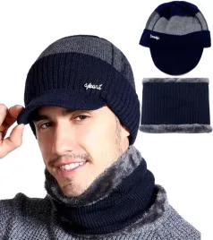 komplet-meski-cieply-zimowy-czapka-z-daszkiem-komin-na-zime-ocieplany-golf