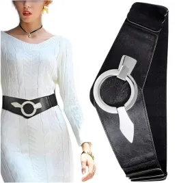 czarny-gorset-pasek-damski-szeroki-eko-skora-stylowy-guma-pas-skorzany-boho