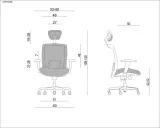 fotel-expander-granatowy-maksymalna-wysokosc-siedziska-51-cm