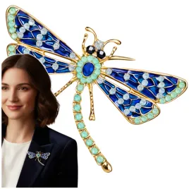 zlota-broszka-owad-wazka-elegancka-przypinka-retro-cyrkoniami-cyrkonie-boho