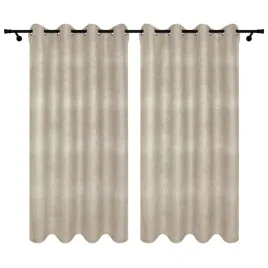 zaslony-gotowe-na-przelotkach-140x260-lniany-wzor-bezowe-2-sztuki-zaslona