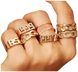 punkowy-retro-zloty-zestaw-pierscionkow-boho-gold