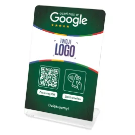 stojak-prezenter-giety-z-qr-nfc-i-logo-firmy-do-opinii-w-google-zielony