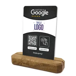 stojak-prezenter-z-qr-nfc-i-logo-firmy-do-opinii-w-google-podklad-debowy
