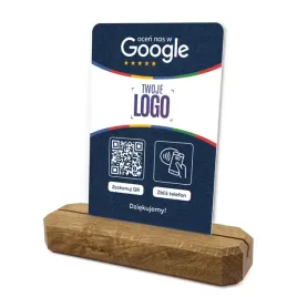 stojak-prezenter-z-qr-nfc-i-logo-firmy-do-opinii-w-google-podklad-debowy