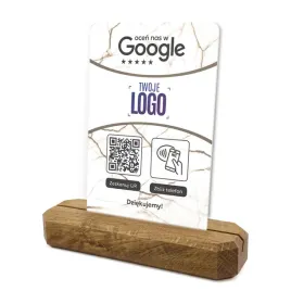 stojak-prezenter-z-qr-nfc-i-logo-firmy-do-opinii-w-google-podklad-debowy