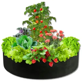 donica-doniczka-ogrodowa-90x30-cm-skrzynka-warzywniak-z-wlokniny-okragla