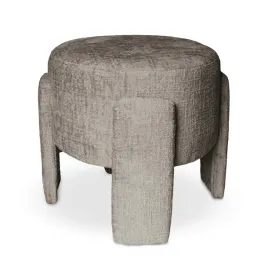pufa-osaka-podnozek-okragla-42x42-taupe-szenilowa-tapicerowana