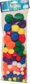 pompony-100szt-mix-wiosna-or-pom-mix