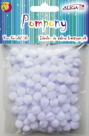 pompony-120szt-biale-1cm-or-pom-301