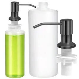dozownik-czarny-do-plynu-do-naczyn-mydla-do-zlewu-kuchennego-pojemnik-500ml