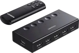 przelacznik-hdmi-5w1-ugreen-cm568-z-pilotem-3d-cec-hdr-hdcp-rozgaleznik
