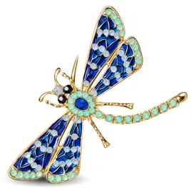 zlota-broszka-owad-wazka-elegancka-przypinka-retro-cyrkoniami-cyrkonie-boho
