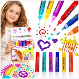flamaster-mazak-popcorn-pens-dlugopis-kredka-3d-zestaw-6-szt-dla-dzieci