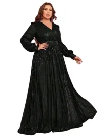 shein-sukienka-damska-wieczorowa-czarna-dluga-z-cekinami-plus-size-3xl-1kh