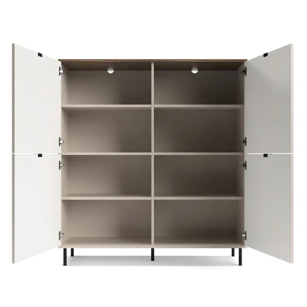 regal-szeroki-pojemny-mebelbos-evo-123-cm-6-polek-z-drzwiami-kaszmir-liczba-polek-6