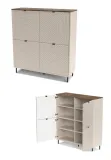 regal-szeroki-pojemny-mebelbos-evo-123-cm-6-polek-z-drzwiami-kaszmir-stan-opakowania-oryginalne