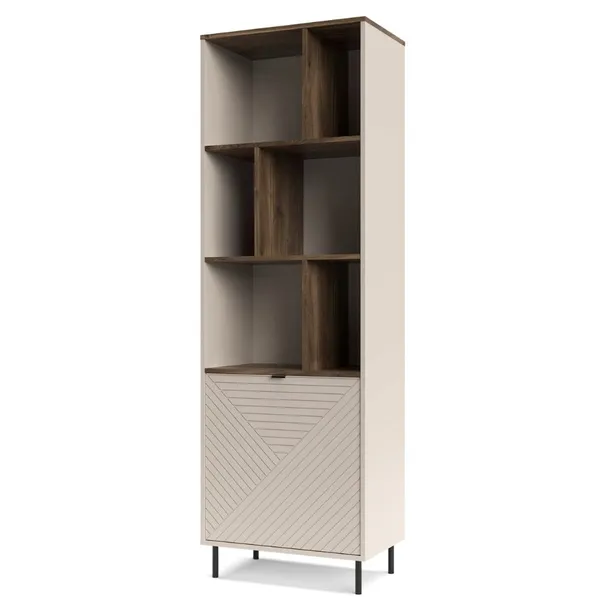 regal-pokojowy-wysoki-mebelbos-evo-195-cm-z-drzwiami-3-polki-kaszmir-dab-material-plyta-mdf
