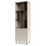 regal-pokojowy-wysoki-mebelbos-evo-195-cm-z-drzwiami-3-polki-kaszmir-dab-material-plyta-mdf