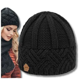 czapka-damska-pleciona-zimowa-beanie-jesienna-ocieplana-czarna-gruba-ciepla