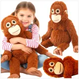 duza-maskotka-malpa-orangutan-90cm-rzepy-rece-nogi-pluszowa-przytulanka-xxl-stan-nowy