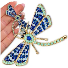 zlota-broszka-owad-wazka-elegancka-przypinka-retro-cyrkoniami-cyrkonie-boho