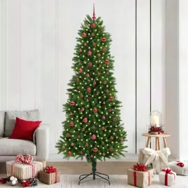 vidaxl-choinka-z-300-diodami-led-z-podstawa-zielony-240-cm-pe