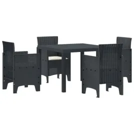 vidaxl-zestaw-do-jadalni-w-ogrodzie-5-pcs-antracyt-polipropylen