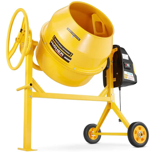 Betoniarka budowlana HIGHER mieszarka 120L 500W 230V żeliwny wieniec