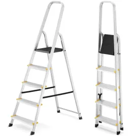 drabina-aluminiowa-domowa-jednostronna-profesjonalna-higher-5-stopni-150kg
