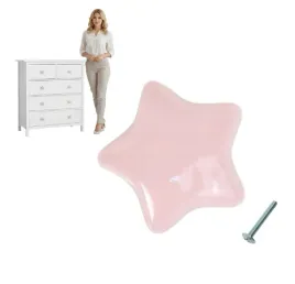 uchwyt-meblowy-galka-do-mebli-dzieciecy-star-gwiazdka-rozowy-porcelanowy
