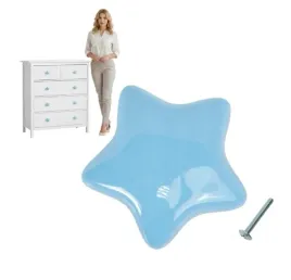 uchwyt-meblowy-galka-do-mebli-dzieciecy-star-gwiazdka-niebieski-porcelanowy