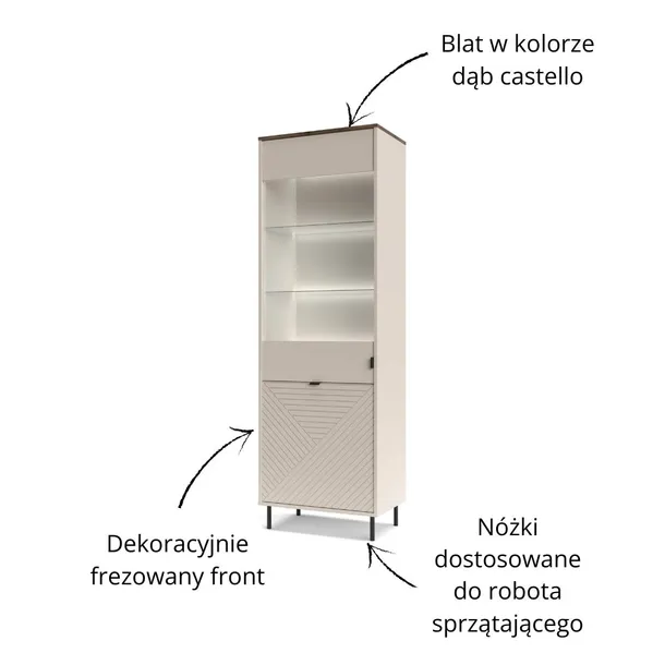 witryna-wysoka-stojaca-mebelbos-evo-195-cm-2-drzwi-kaszmir-waga-z-opakowaniem-40-5-kg