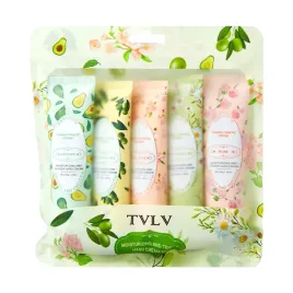 tvlv-zestaw-kremow-do-rak-5x30g-awokado-oliwka-roza-sakura-rumianek
