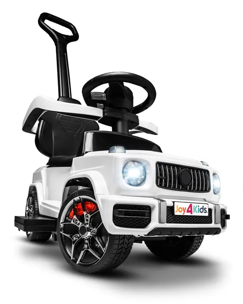 Jeździk Joy4kids z Kołyską Rączka GUMOWE KOŁA MELODIE ŚWIATŁA