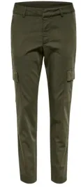 kaffe-zielone-eleganckie-spodnie-bojowki-dlugie-44-j7i