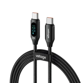 kabel-usb-c-usb-c-voltage-powerdisplay-100w-pd-100cm-czarny