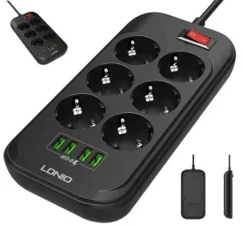 listwa-zasilajaca-ldnio-se6403-6-gniazd-4x-usb-przedluzacz