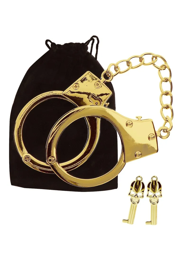 gold-plated-bdsm-handcuffs