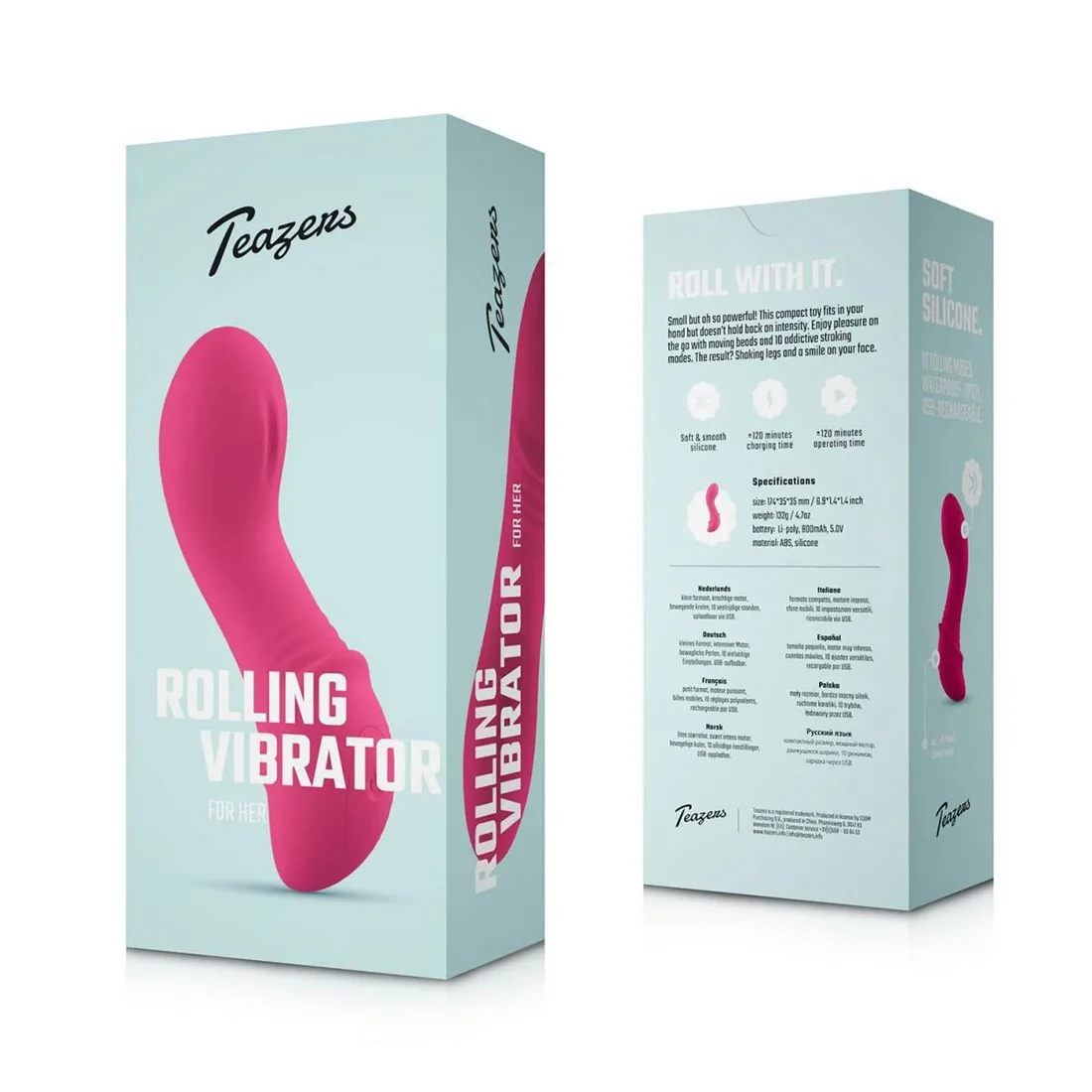 teazers-rolling-mini-vibrator-raspberry-pink-stan-nowy