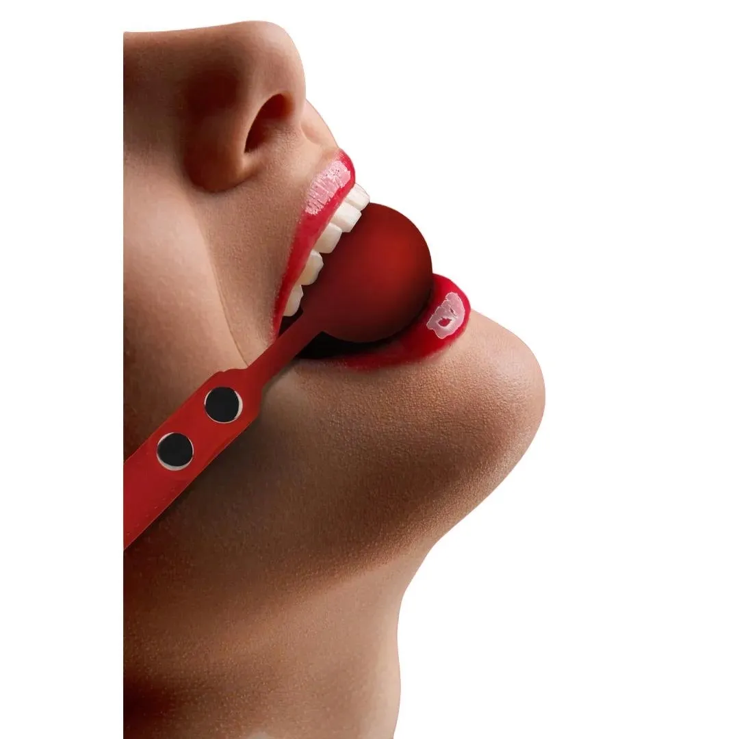 silicone-ball-gag-red