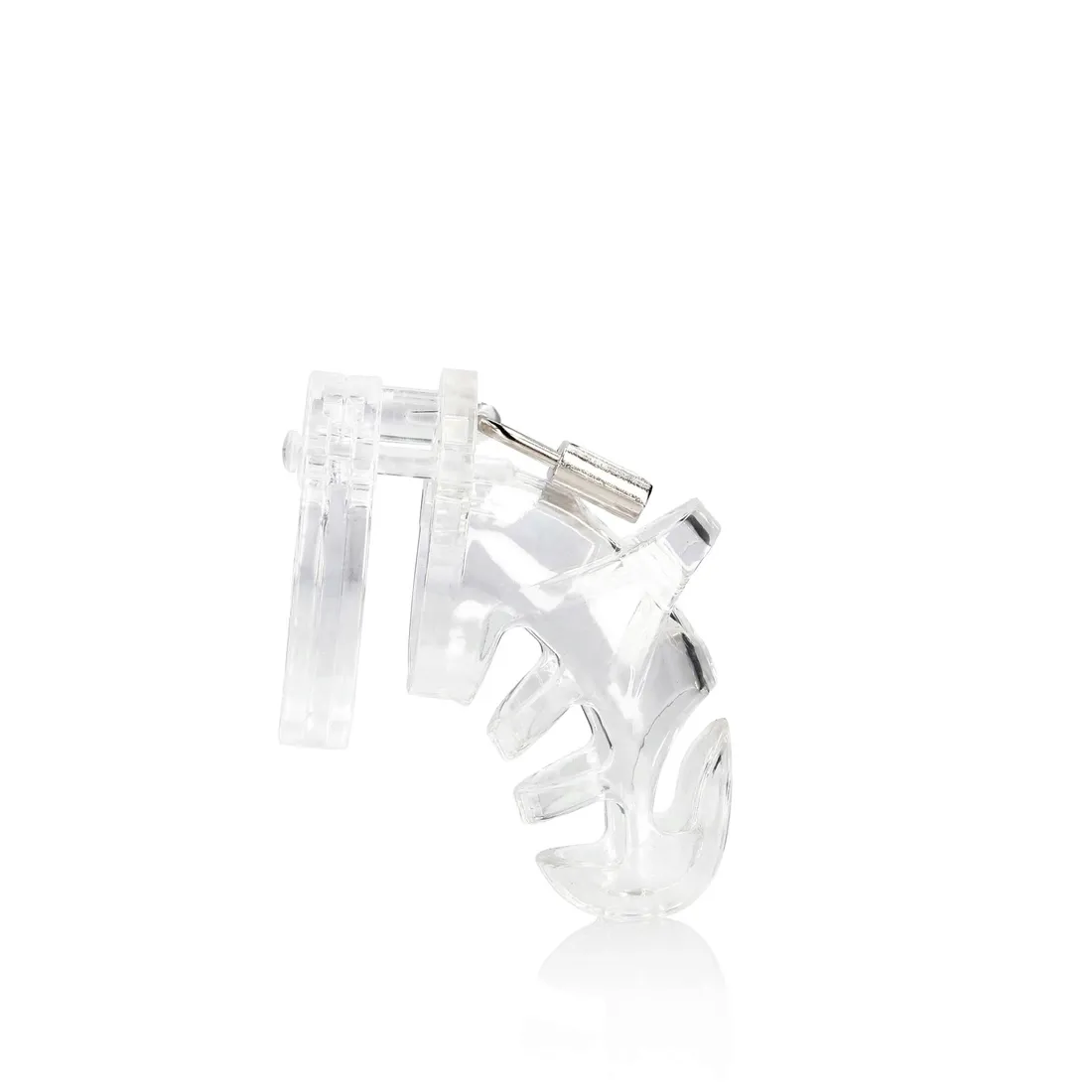 model-25-chastity-cage-3-5-9-cm-transparent